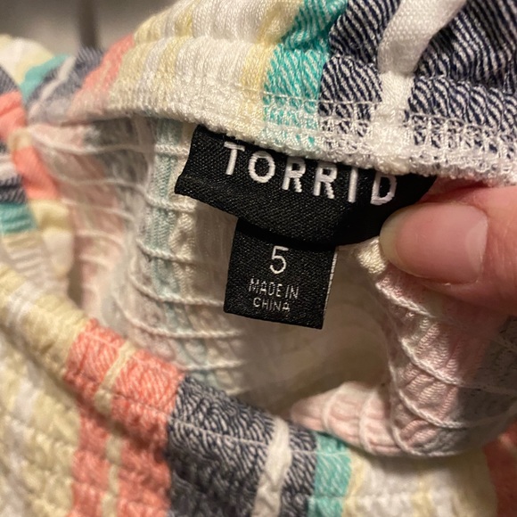 Torrid Striped Tube Top - Picture 4 of 6